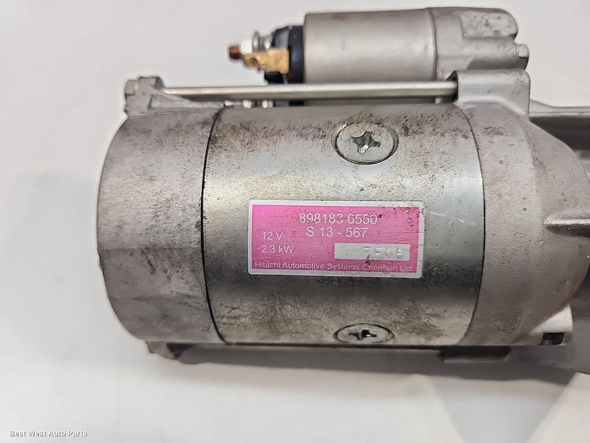 2017 ISUZU MU-X Starter