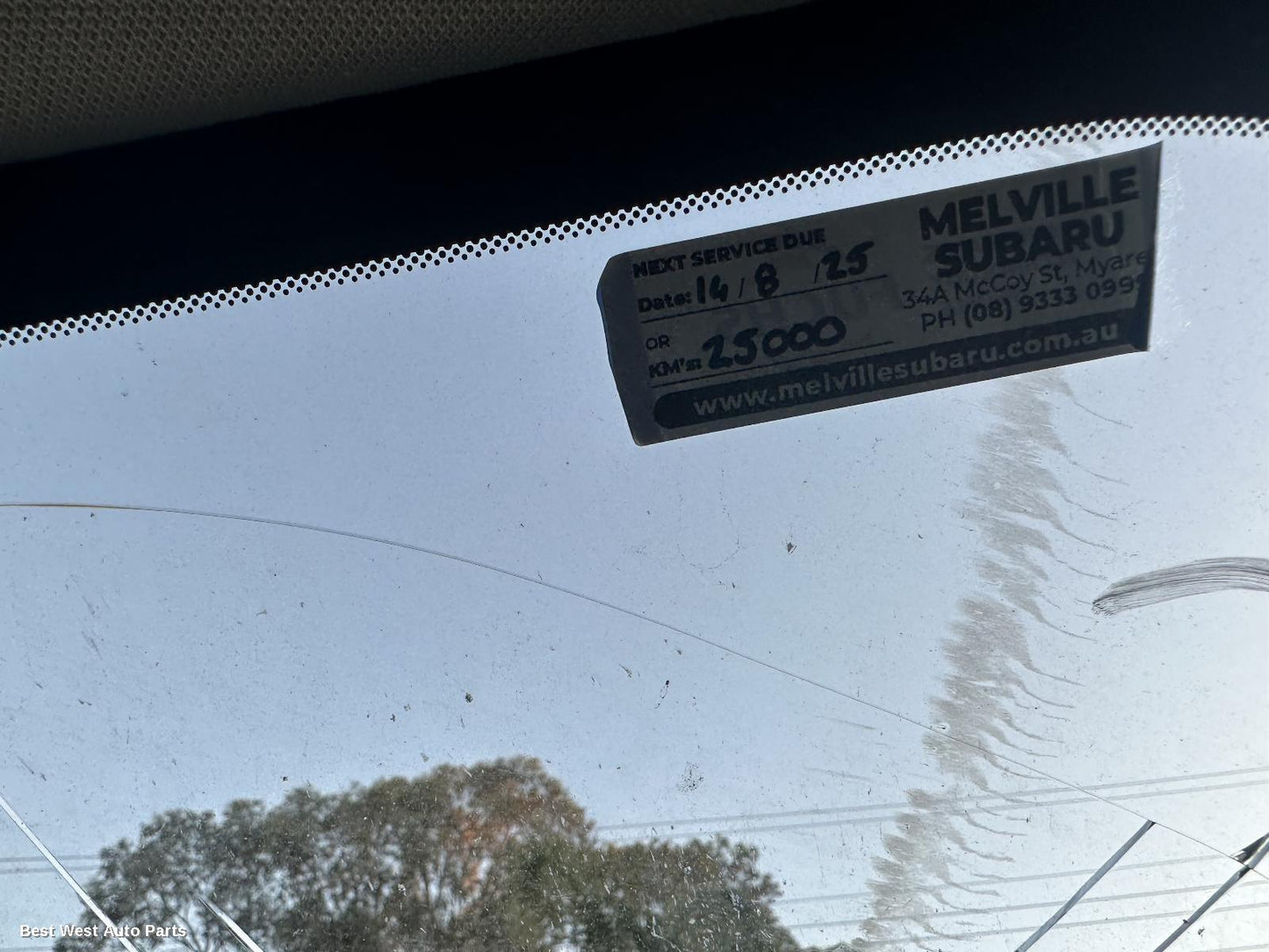 2023 SUBARU OUTBACK Sunvisor