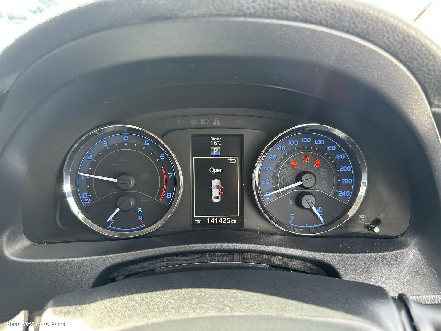 2017 TOYOTA COROLLA Instrument Cluster