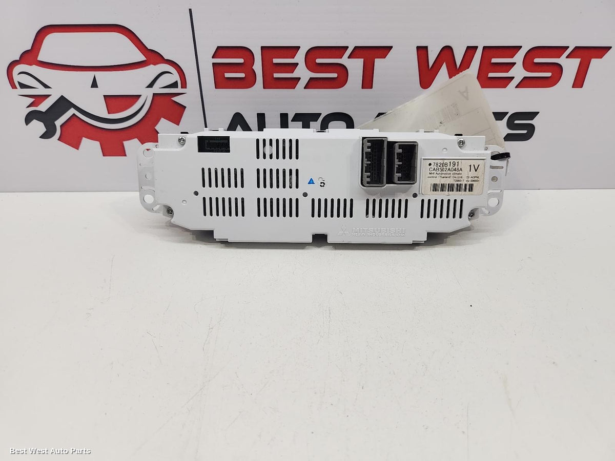 2020 MITSUBISHI ASX Heater/Ac Controls