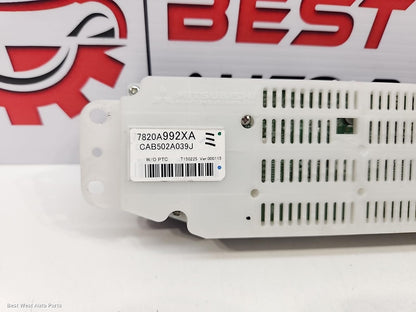 2015 MITSUBISHI OUTLANDER Heater/Ac Controls