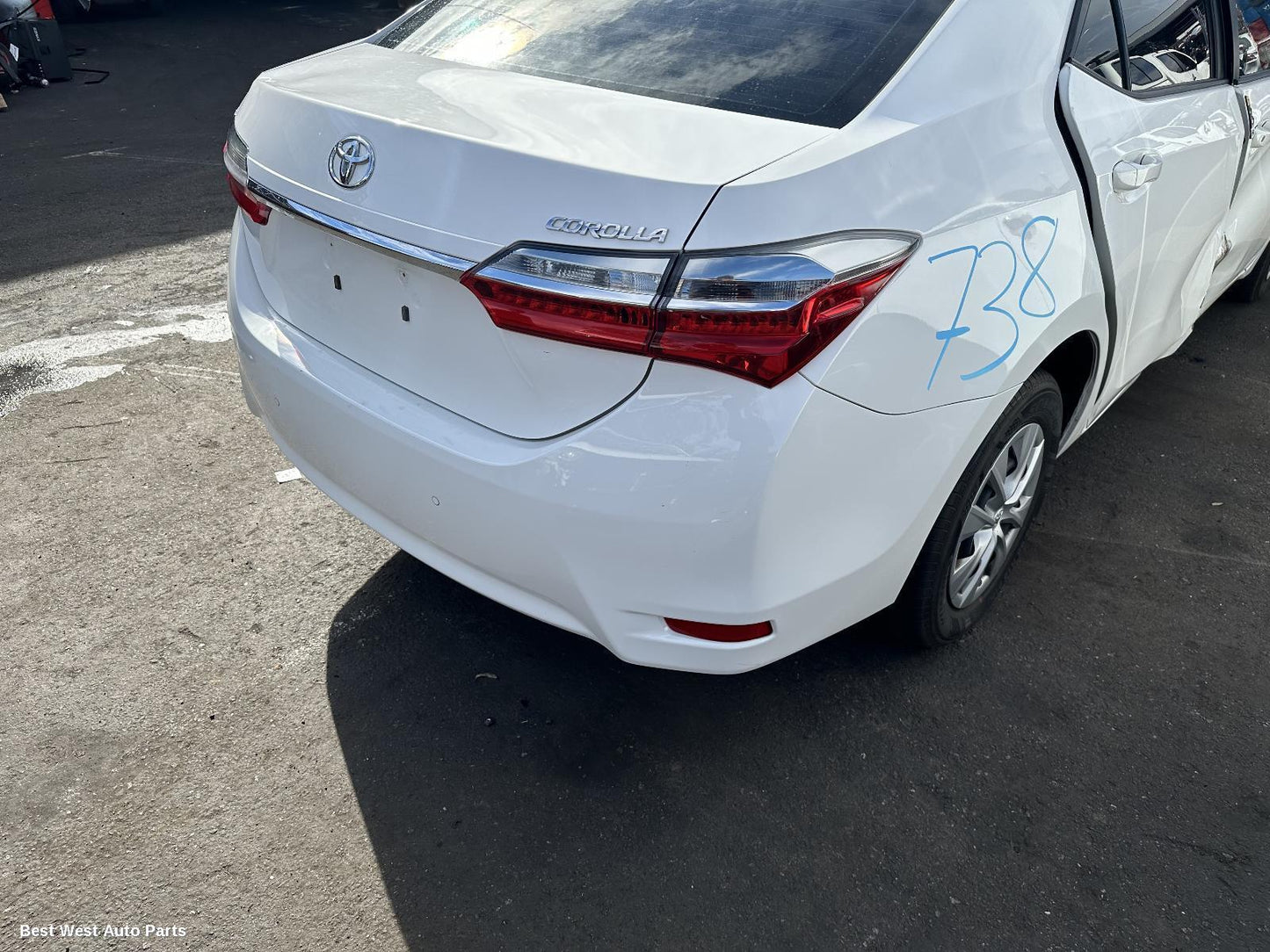 2017 TOYOTA COROLLA Rear Bumper