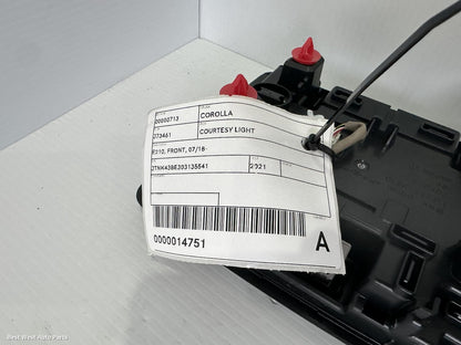 2021 TOYOTA COROLLA Courtesy Light