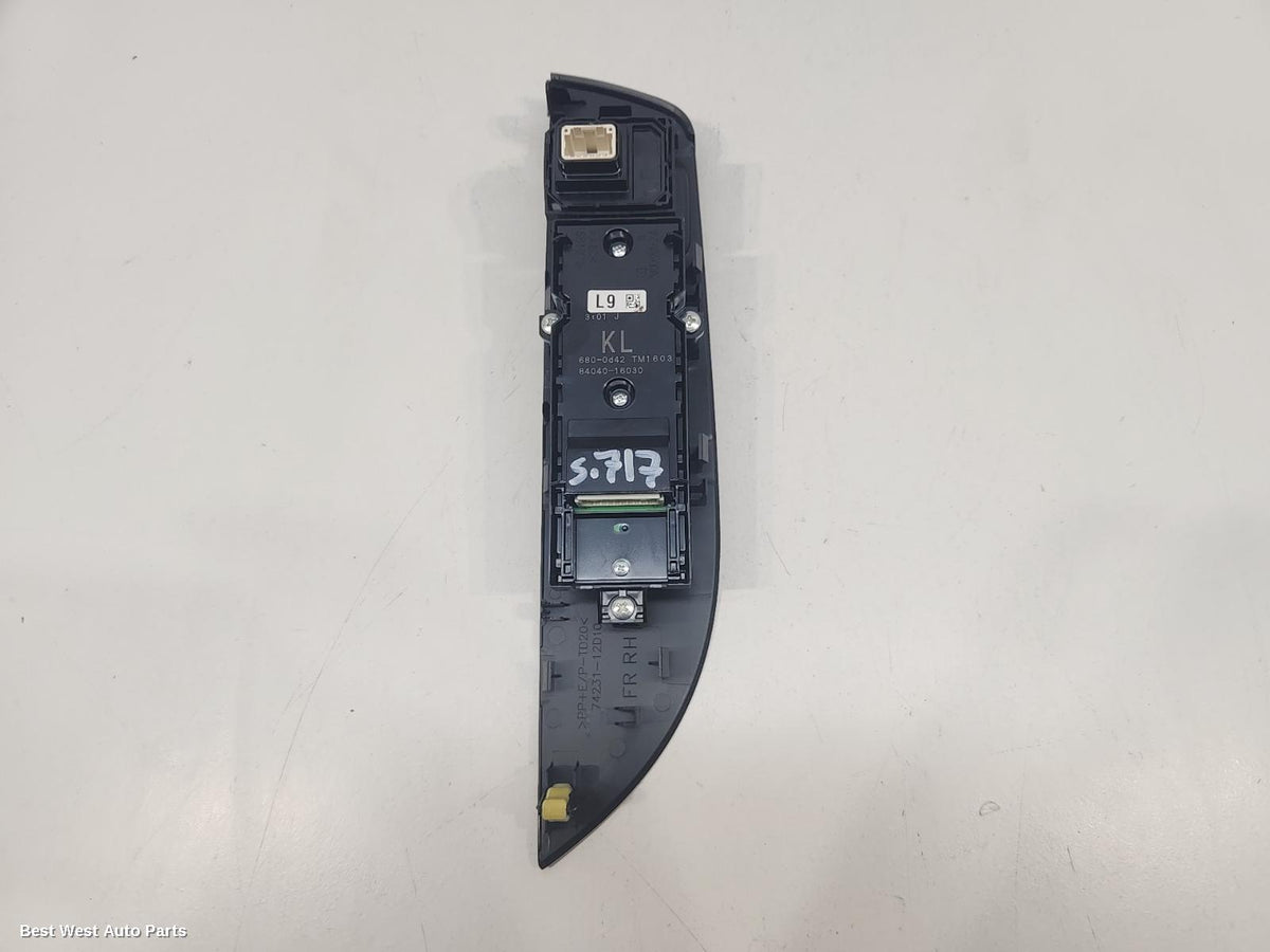 2022 TOYOTA COROLLA Pwr Dr Wind Switch