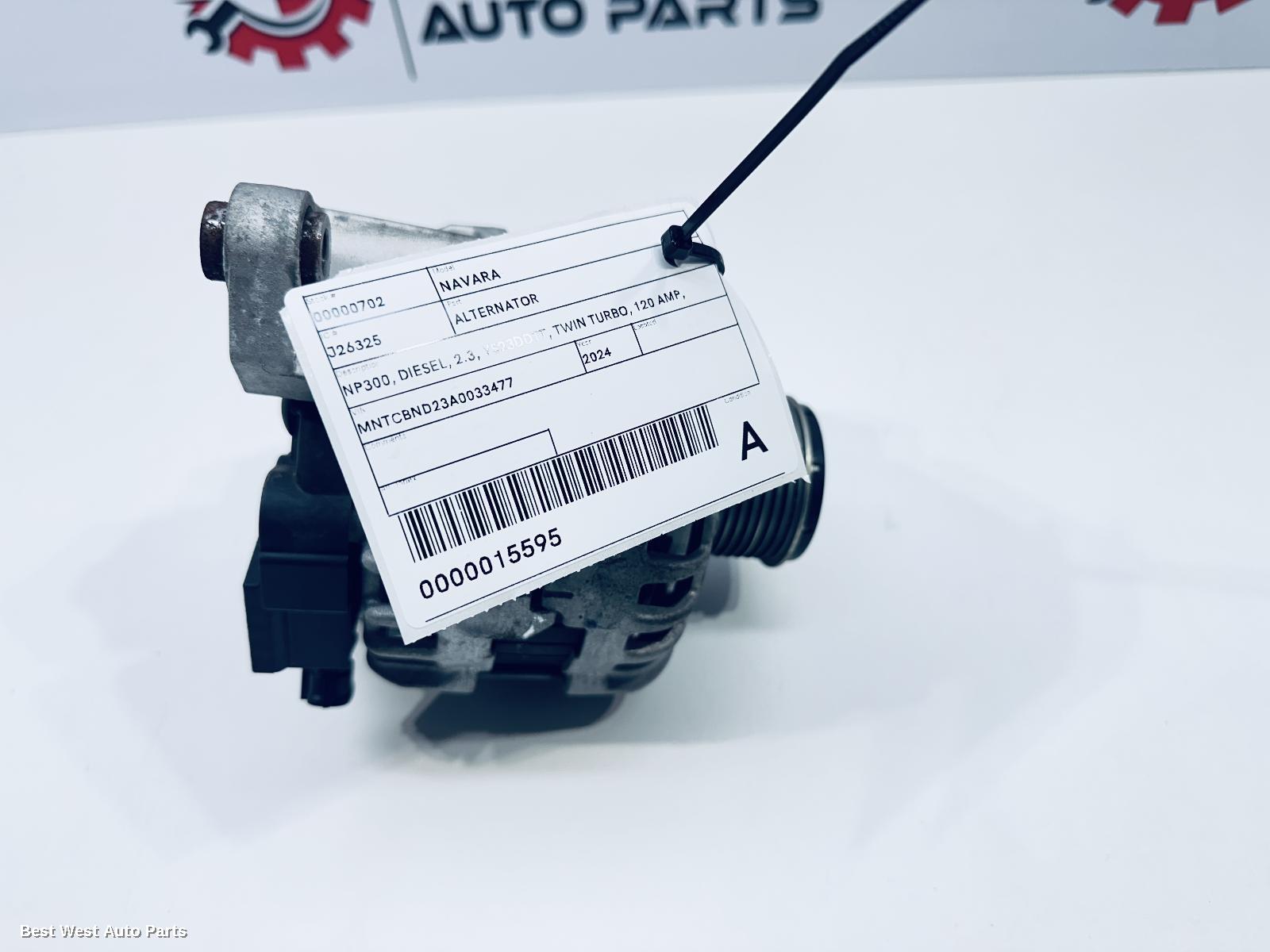 2024 NISSAN NAVARA Alternator