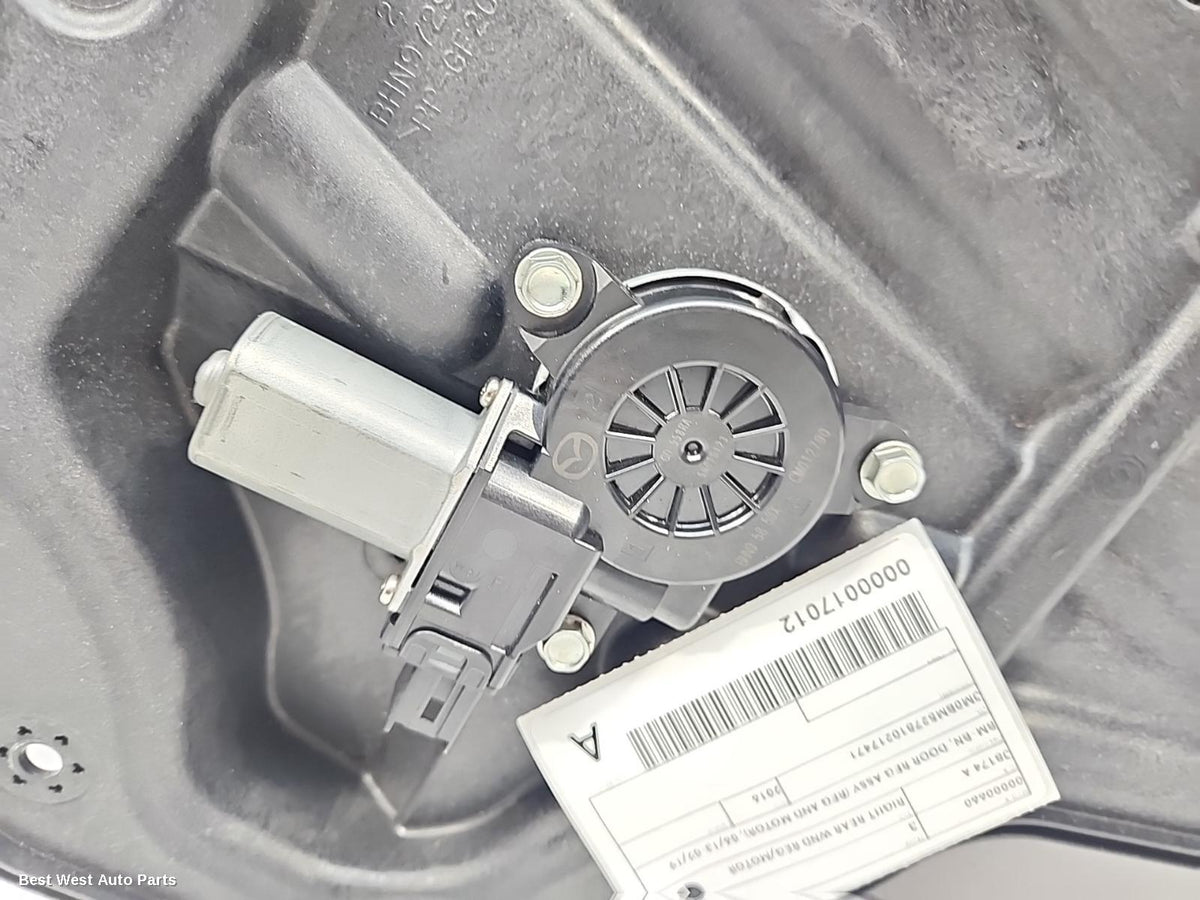 2016 MAZDA 3 Right Rear Wnd Reg/Motor