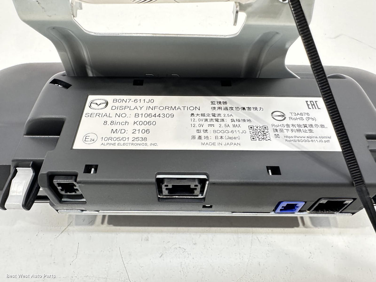 2021 MAZDA 3 Radio/Cd/Dvd/Sat/Tv