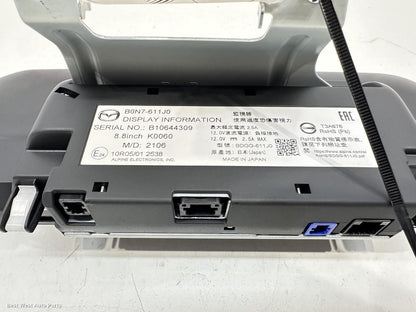2021 MAZDA 3 Radio/Cd/Dvd/Sat/Tv