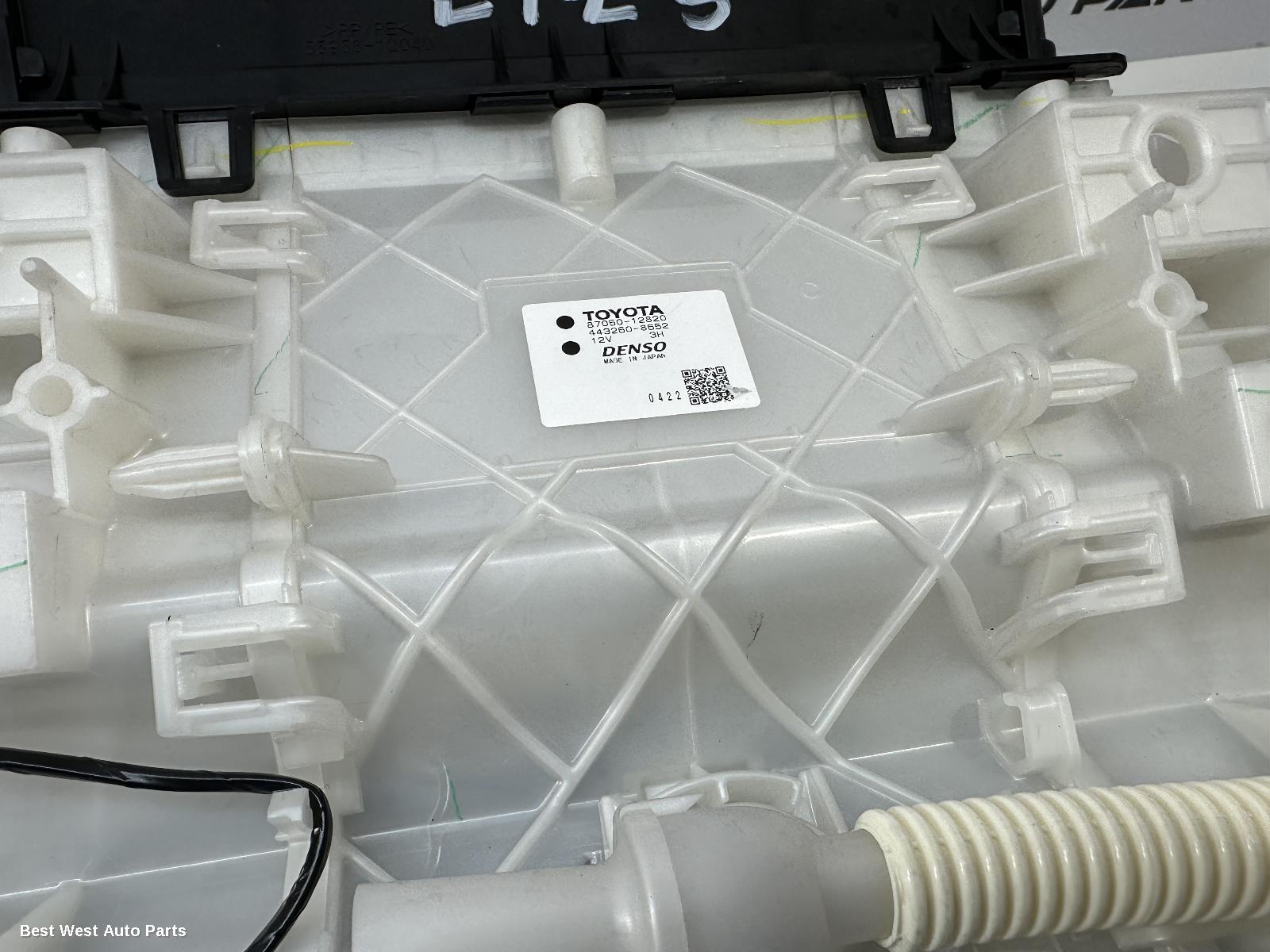 2022 TOYOTA COROLLA Heater Core/Box