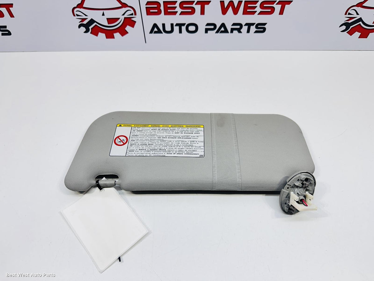 2012 TOYOTA COROLLA Sunvisor