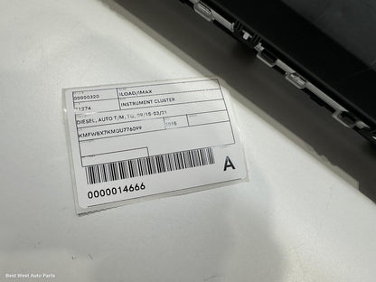 2015 HYUNDAI ILOAD/IMAX Instrument Cluster
