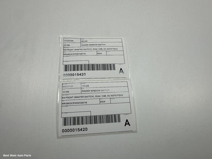2024 TOYOTA HILUX Pwr Dr Wind Switch