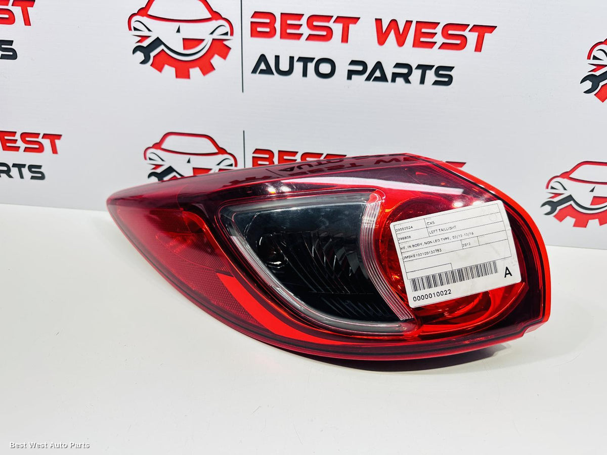 2012 MAZDA CX5 Left Taillight