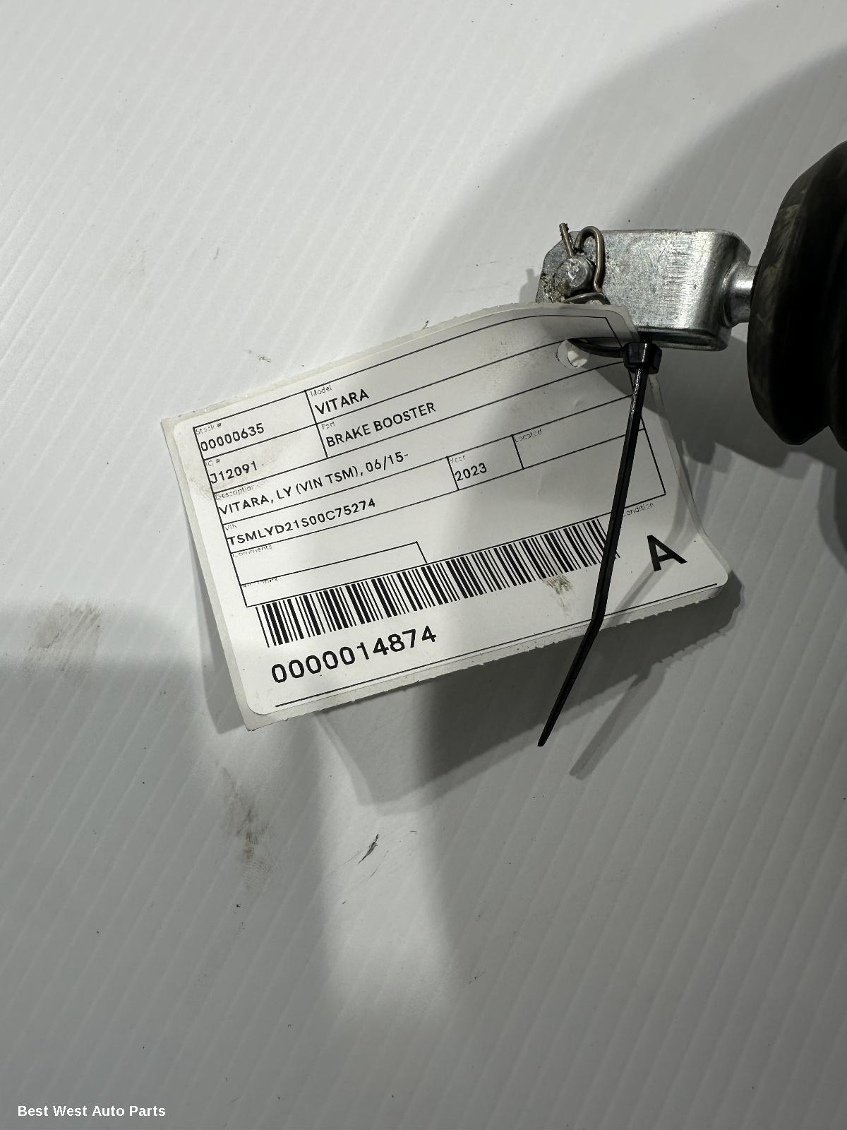2023 SUZUKI VITARA Brake Booster
