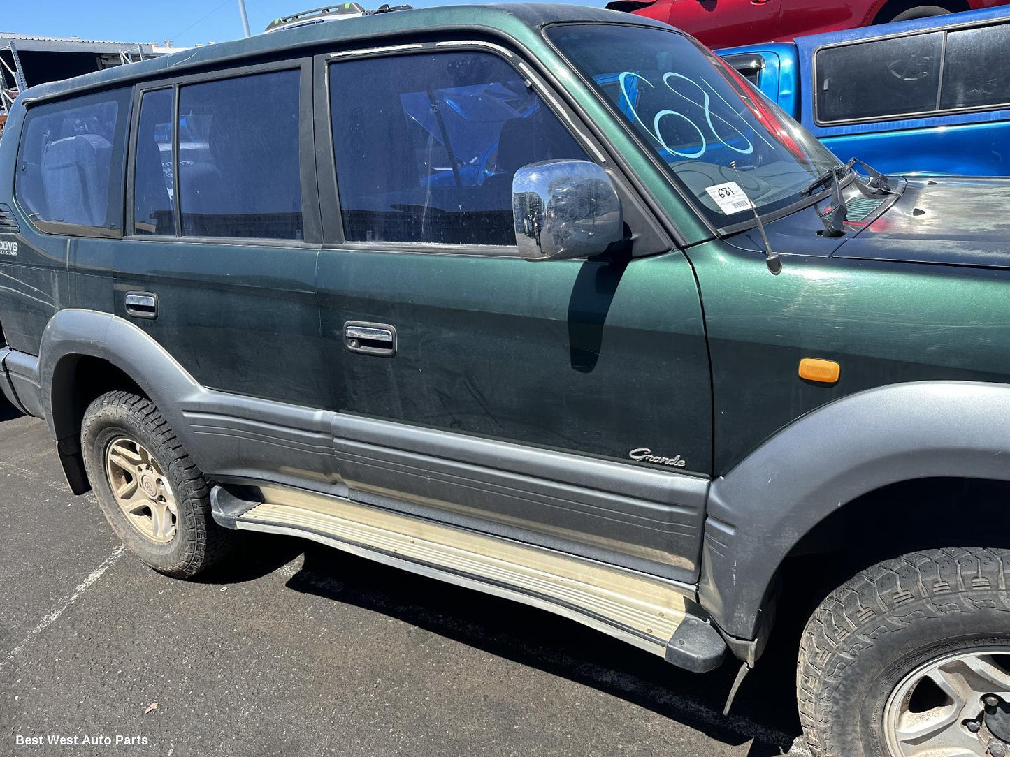 1998 TOYOTA PRADO Right Door Mirror
