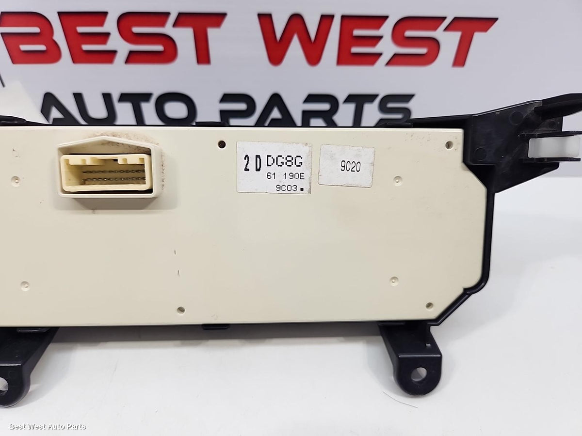 2019 MAZDA CX3 Heater/Ac Controls