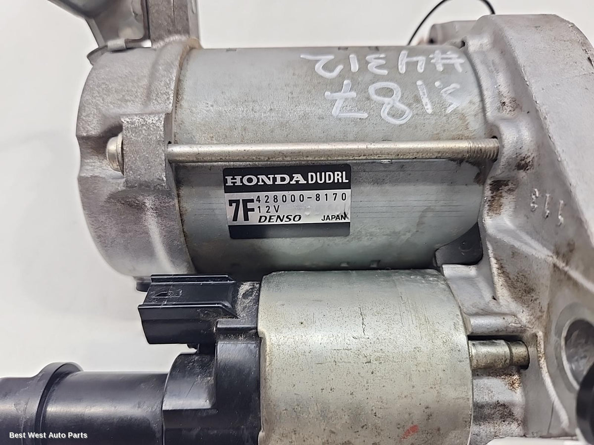 2018 HONDA CIVIC Starter