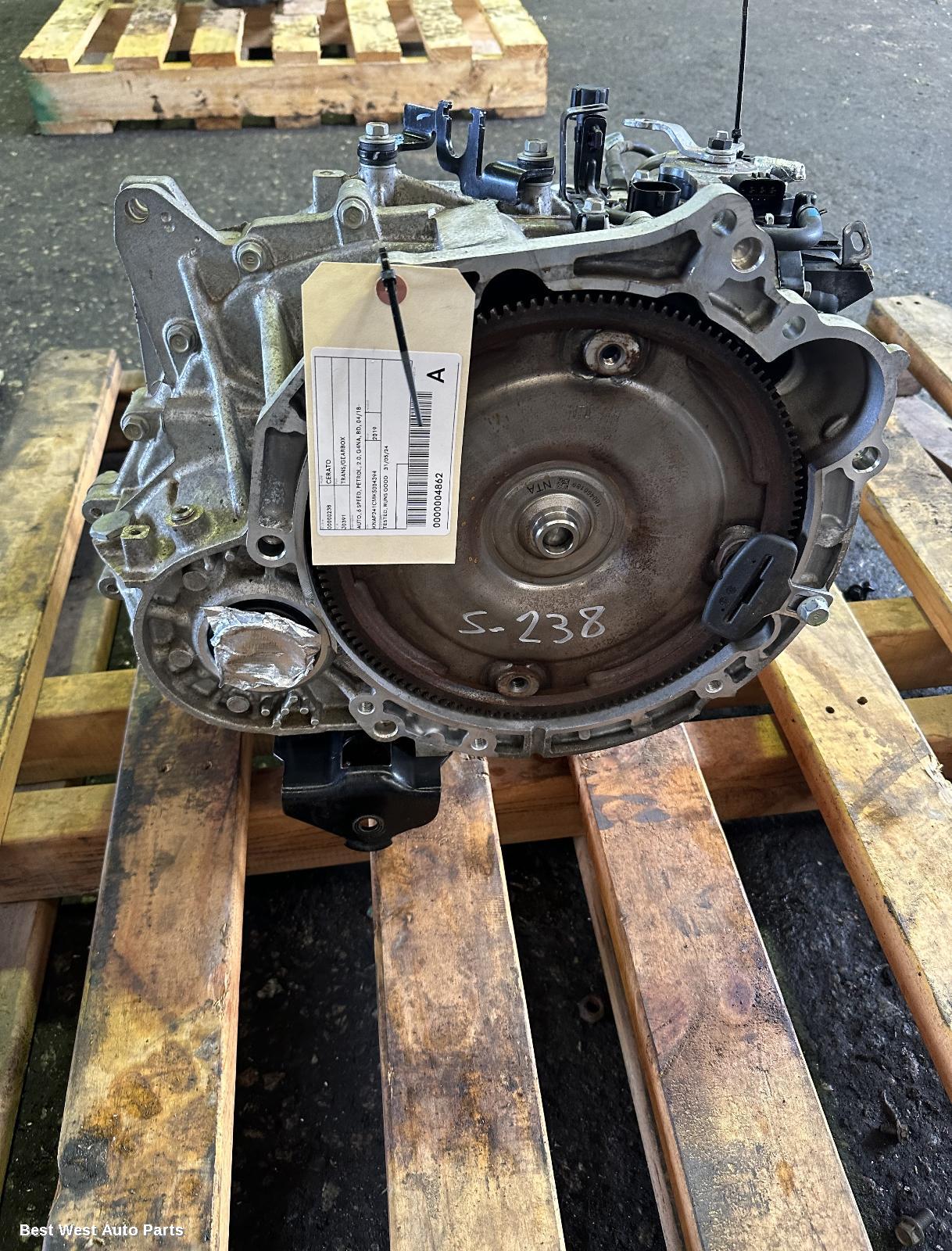 2019 KIA CERATO Trans/Gearbox