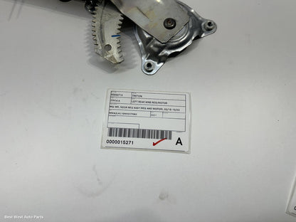 2021 MITSUBISHI TRITON Left Rear Wnd Reg/Motor