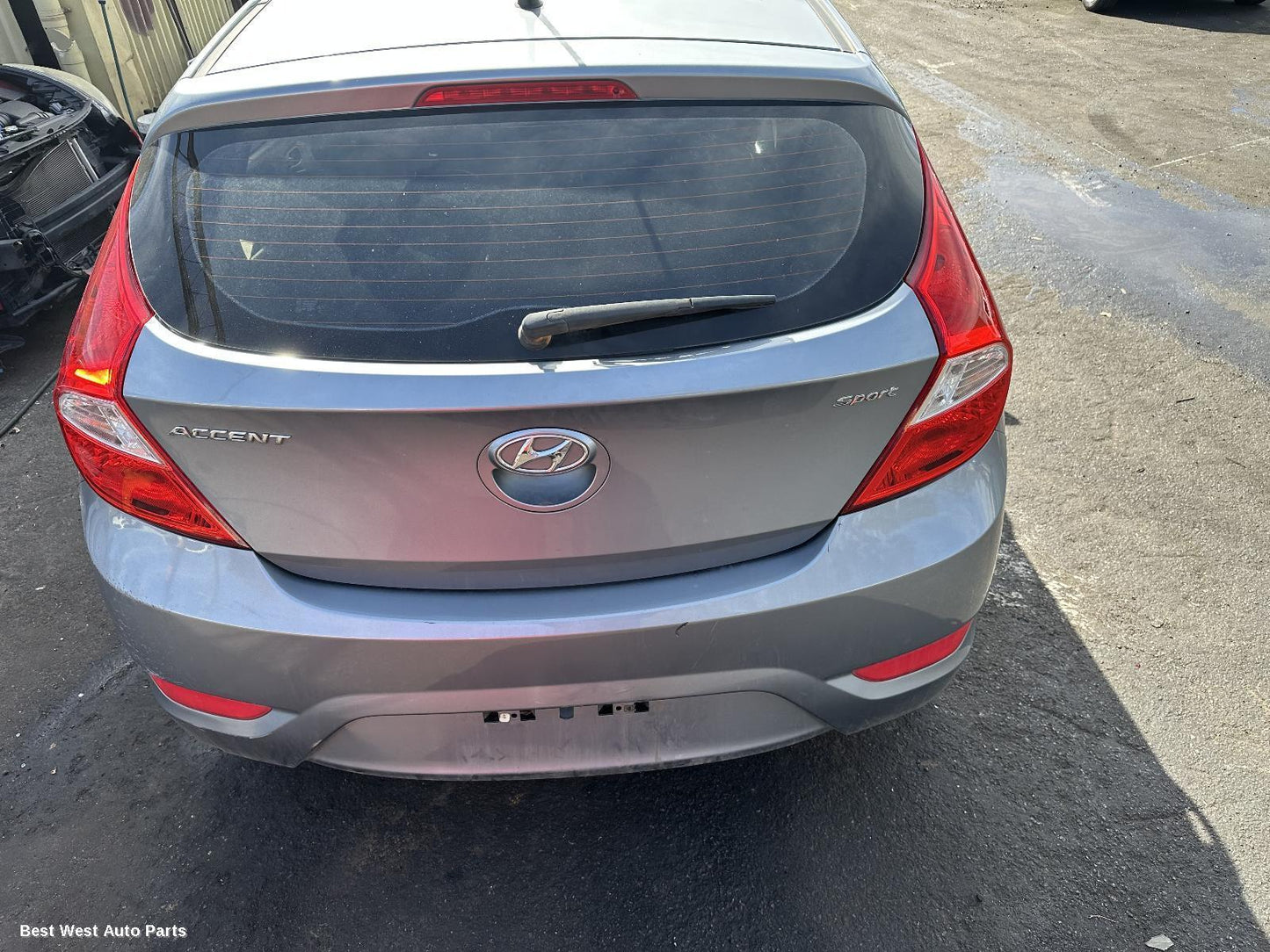 2018 HYUNDAI ACCENT Rear Bumper