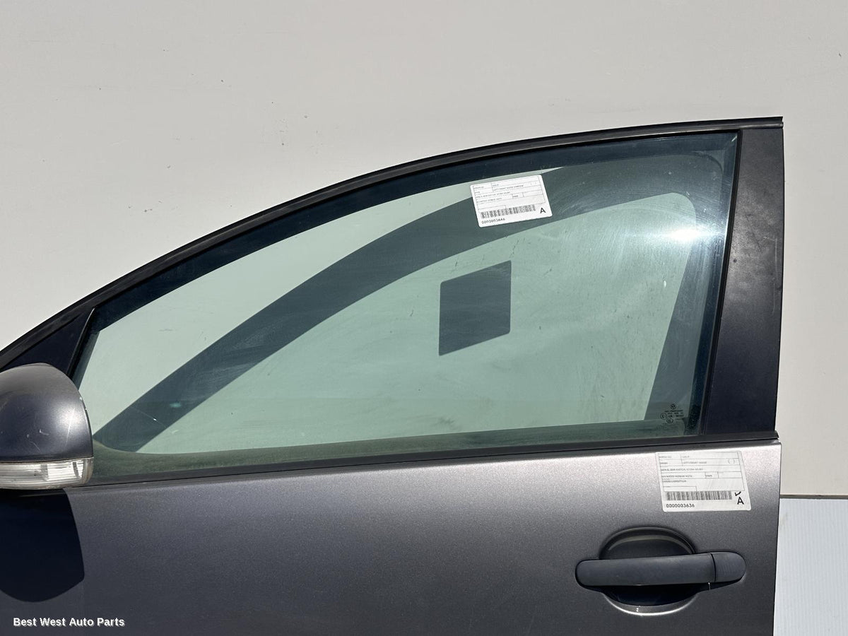 2008 VOLKSWAGEN GOLF Left Front Door Window