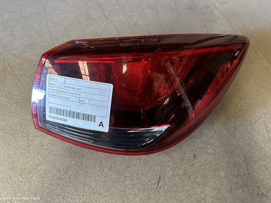 2018 MAZDA 2 Right Taillight