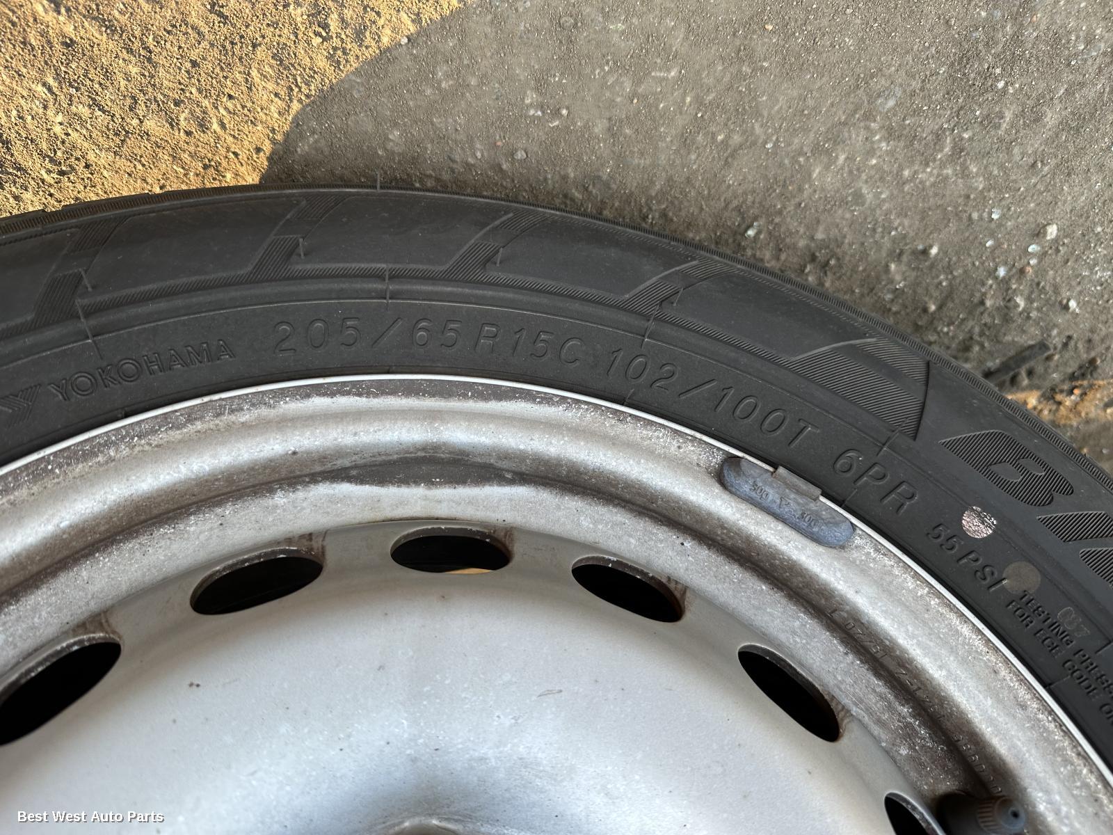 2018 VOLKSWAGEN CADDY Wheel Standard/Steel