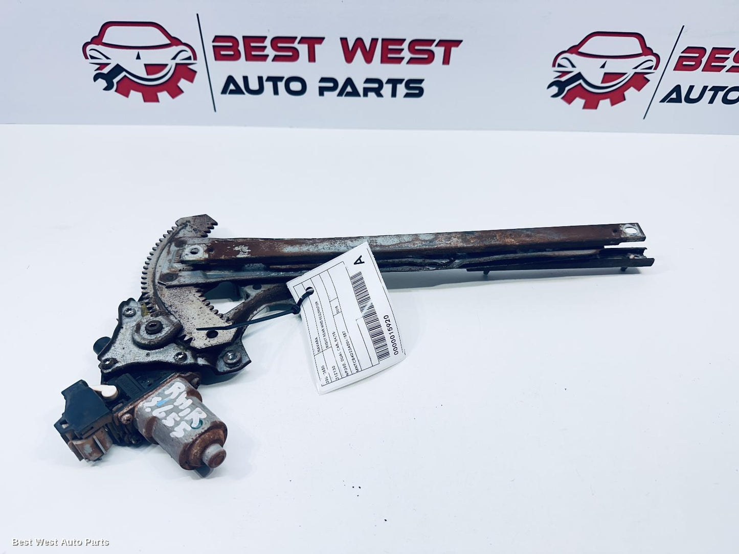 2018 NISSAN NAVARA Right Rear Wnd Reg/Motor