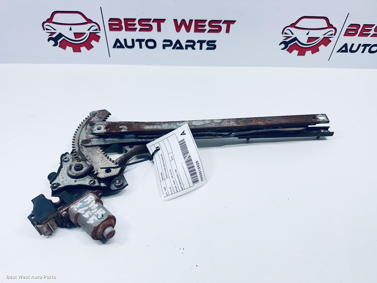 2018 NISSAN NAVARA Right Rear Wnd Reg/Motor