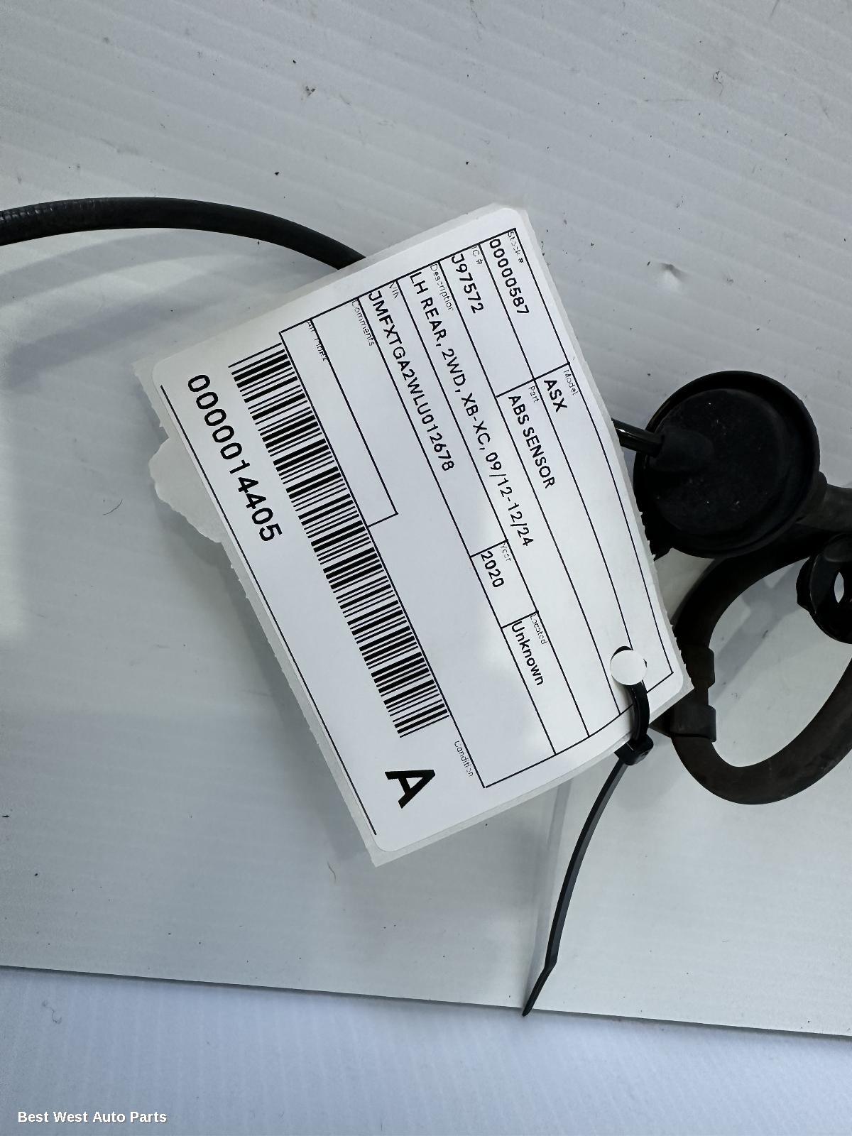 2020 MITSUBISHI ASX Abs Sensor