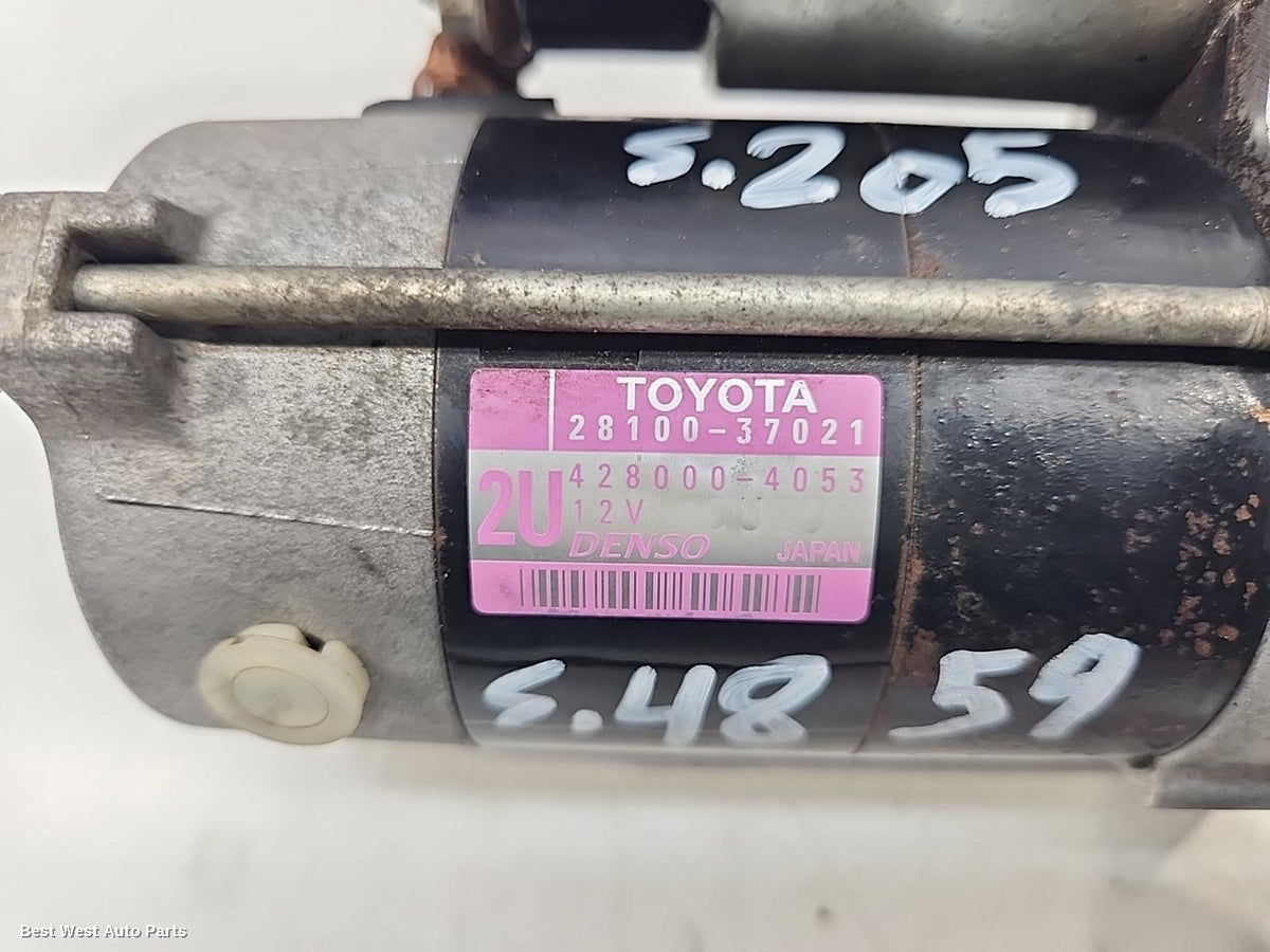 2018 TOYOTA COROLLA Starter
