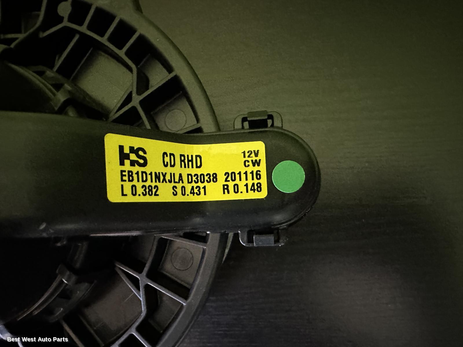 2021 KIA CERATO Heater Fan Motor