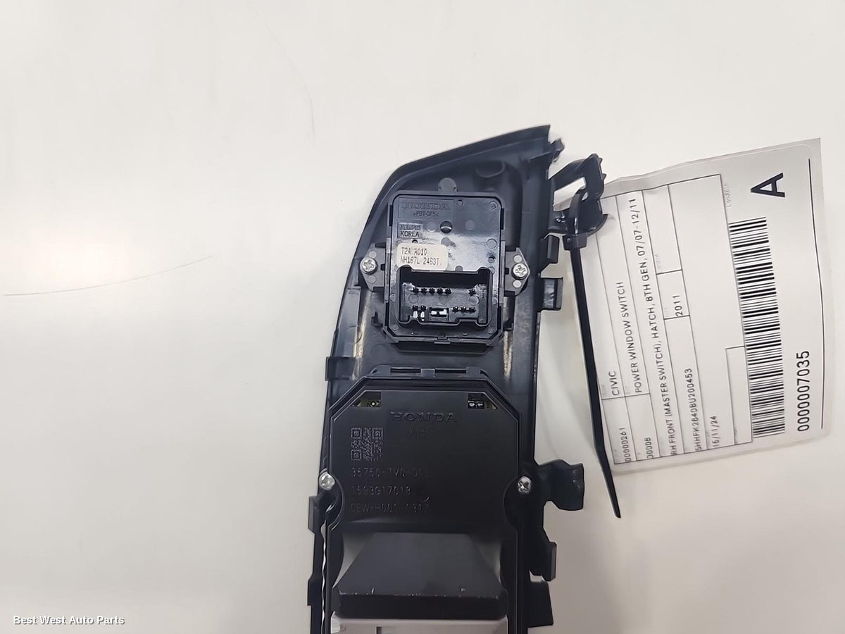 2011 HONDA CIVIC Pwr Dr Wind Switch