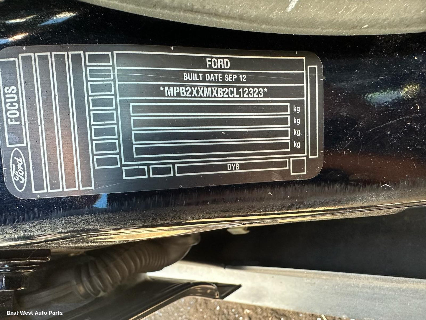 2012 FORD FOCUS Front Bumper