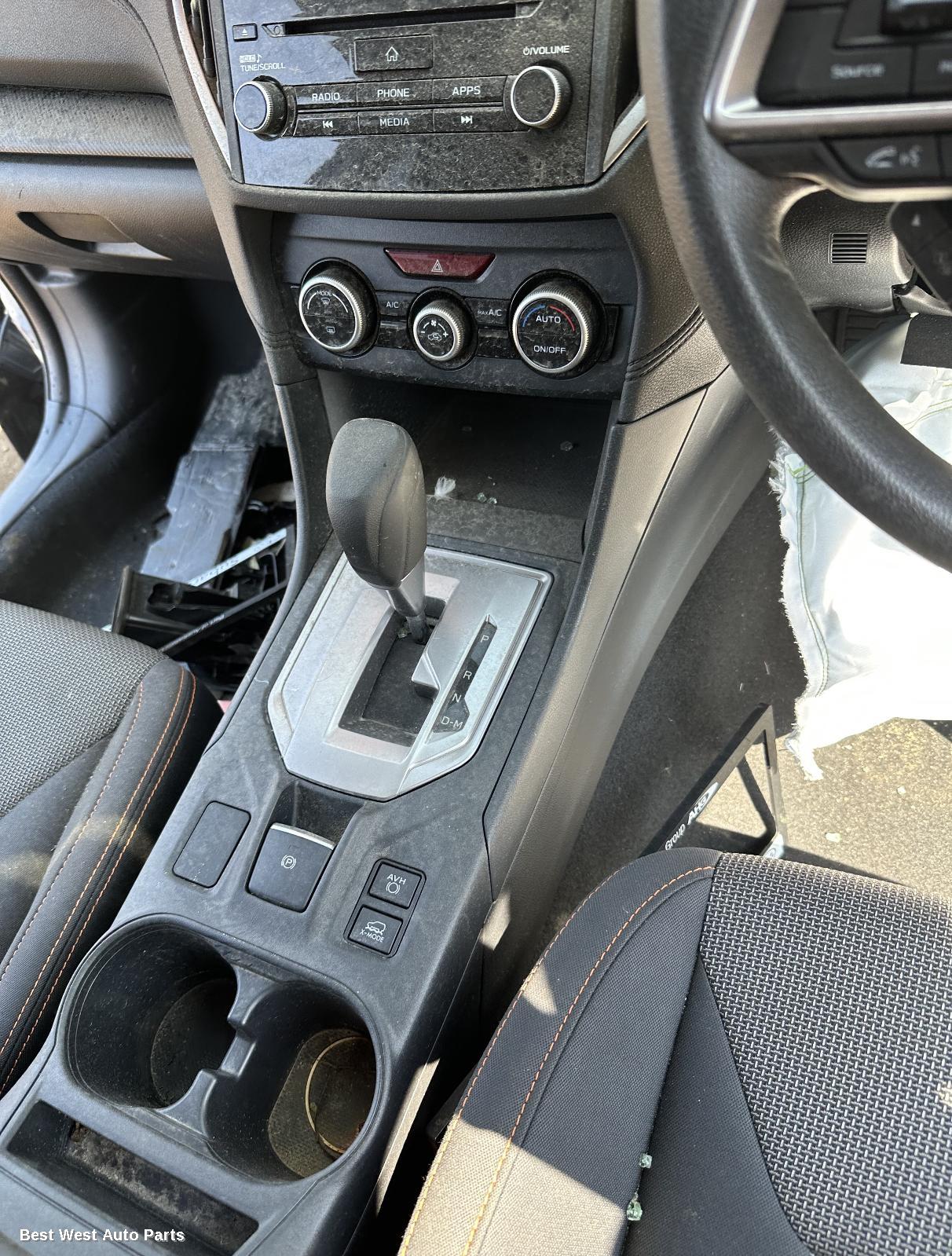 2018 SUBARU XV Heater/Ac Controls