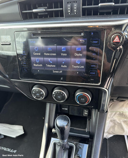 2016 TOYOTA COROLLA Radio/Cd/Dvd/Sat/Tv