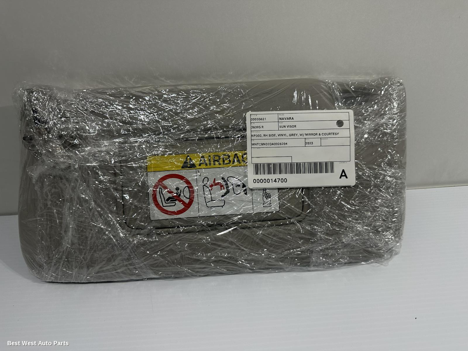 2023 NISSAN NAVARA Sunvisor