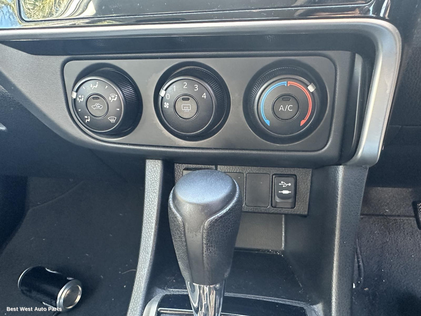 2017 TOYOTA COROLLA Heater/Ac Controls