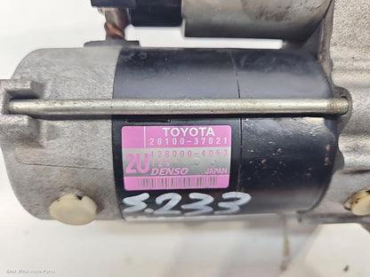 2018 TOYOTA COROLLA Starter