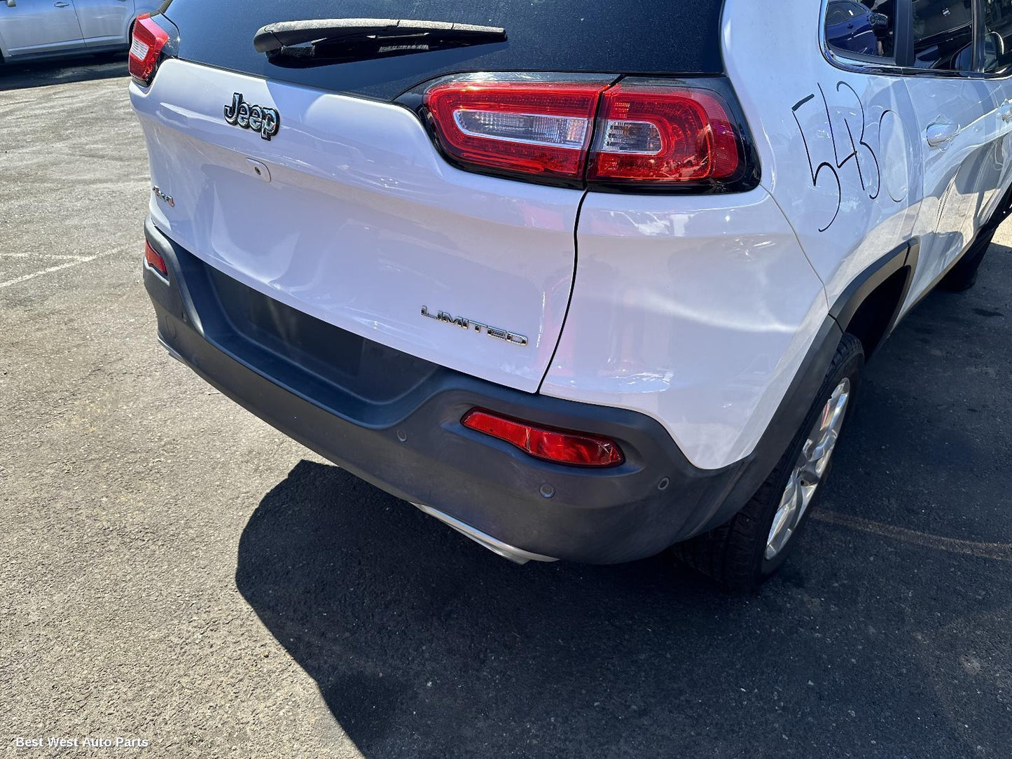 2017 JEEP CHEROKEE Rear Bumper
