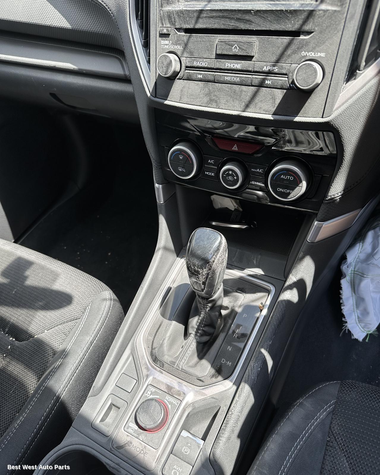 2020 SUBARU FORESTER Heater/Ac Controls