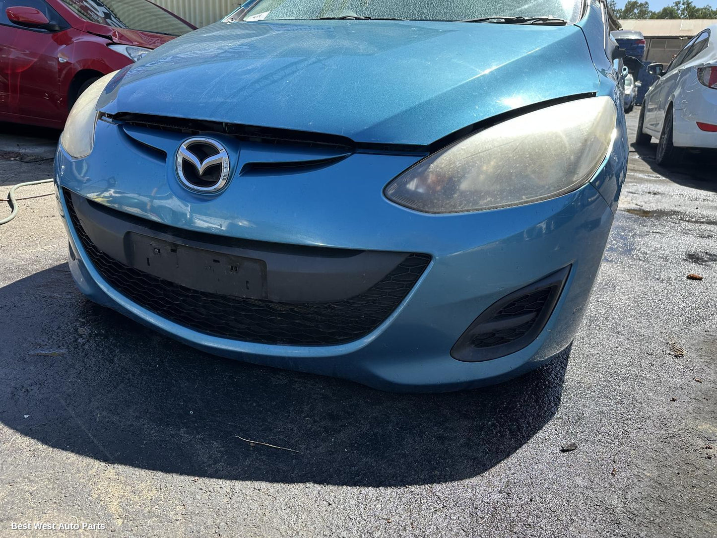 2013 MAZDA 2 Left Headlamp