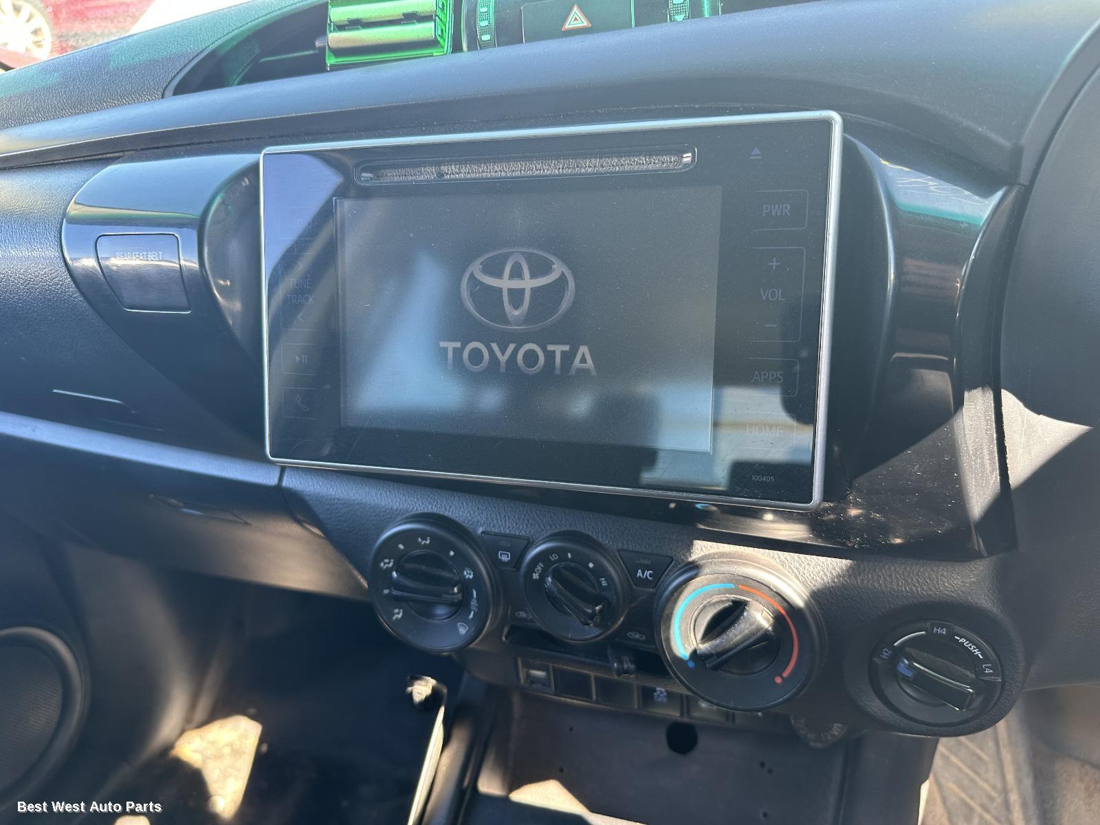 2019 TOYOTA HILUX Radio/Cd/Dvd/Sat/Tv