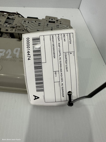 2011 MAZDA 6 Courtesy Light