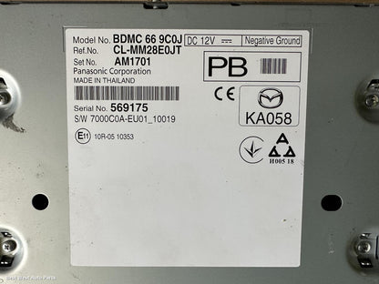 2020 MAZDA 3 Radio/Cd/Dvd/Sat/Tv