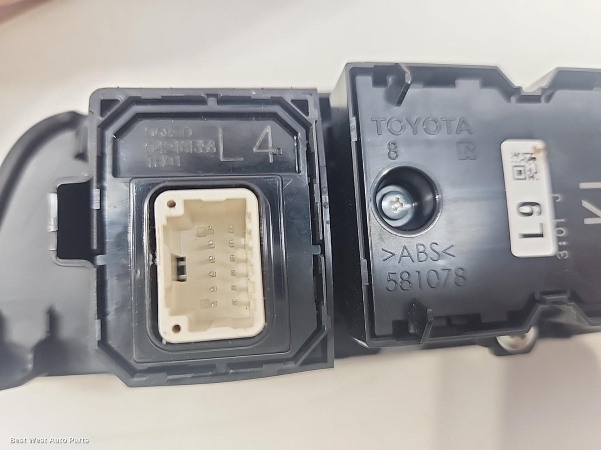 2022 TOYOTA COROLLA Pwr Dr Wind Switch