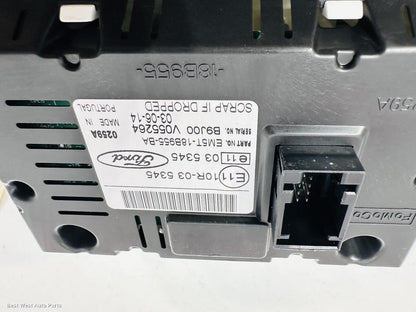 2014 FORD FOCUS Radio/Cd/Dvd/Sat/Tv