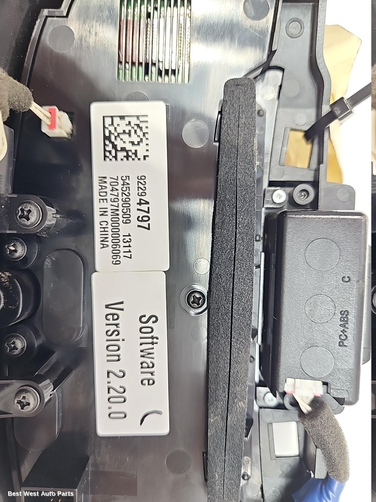 2013 HOLDEN COMMODORE Heater/Ac Controls