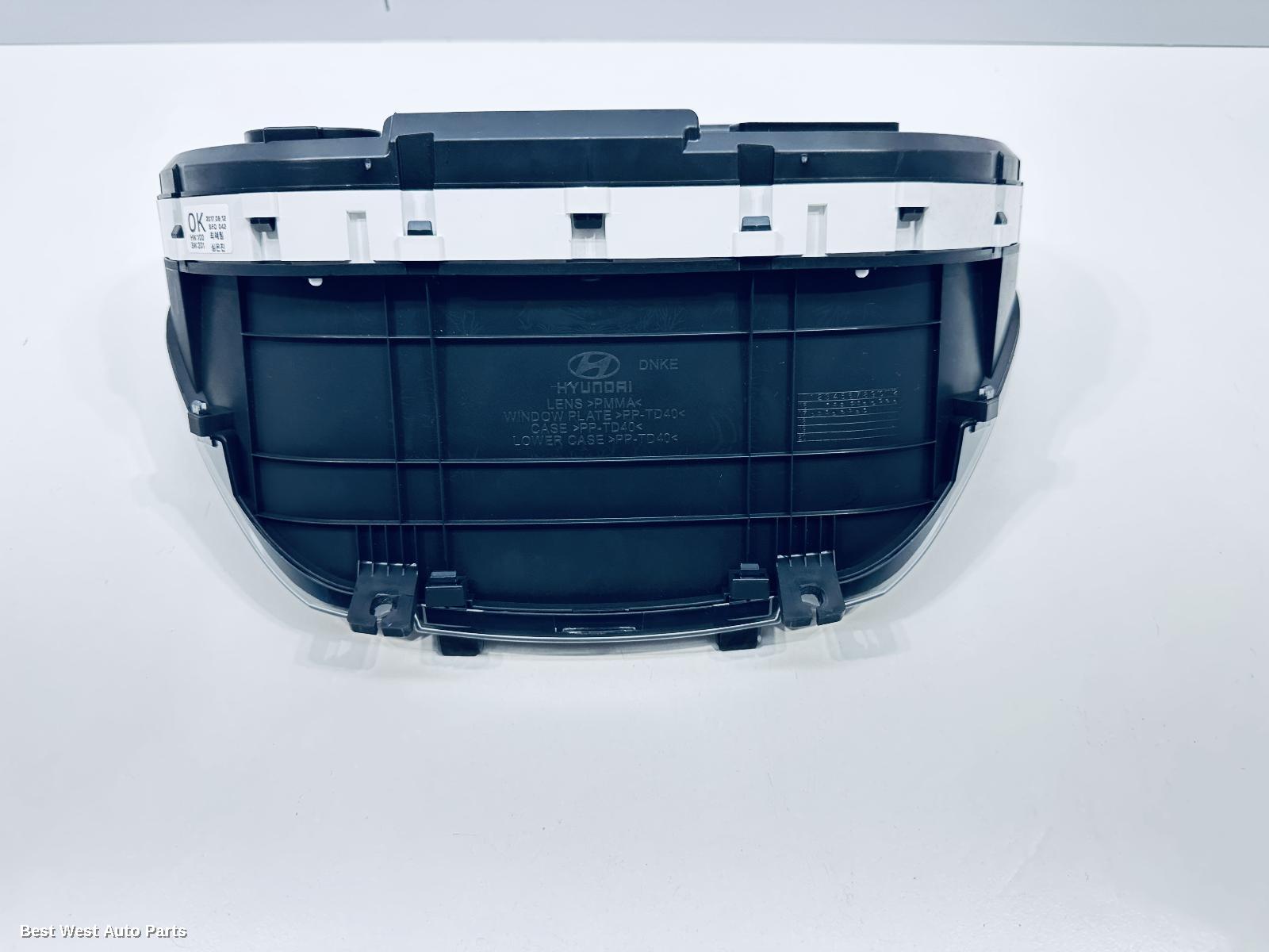 2018 HYUNDAI I30 Instrument Cluster