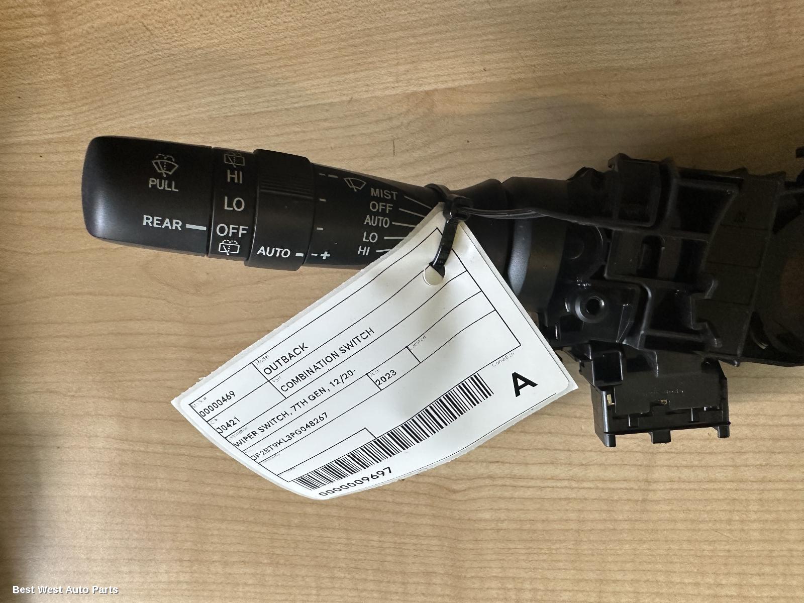 2023 SUBARU OUTBACK Combination Switch